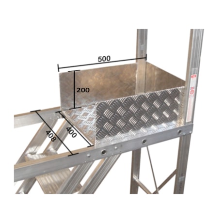 Escada Trepadeira em Alumínio com 12 Degraus e Corrimão TR 302 ALULEV
-813aa72c-d543-4f7f-b6c9-2da4890175a9