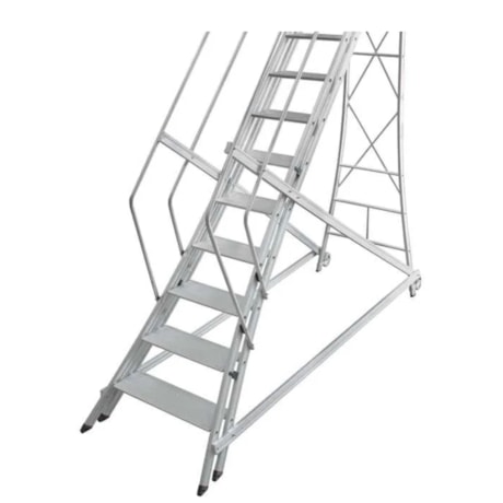Escada Trepadeira em Alumínio de 14 Degraus com Corrimão TR 352 ALULEV-4cd3e9f3-d327-4adb-9e62-7c2ea0587d80