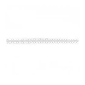 Escala de Aço 300mm C330-300 STARRETT