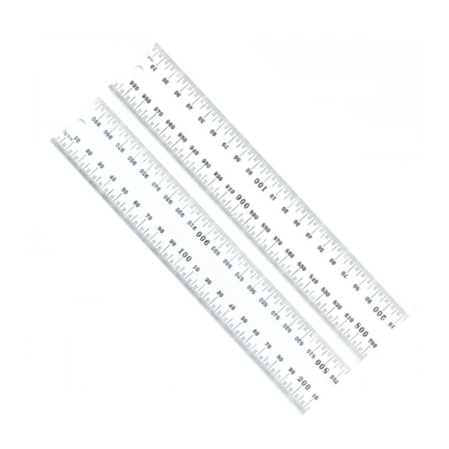 Escala de Aço com Graduação de 1000mm e 0.5mm de um Lado e 1mm e 0.5mm no Lado Oposto C635-1000 STARRETT-63c19c76-1755-4f12-8215-21a9d3f5a033