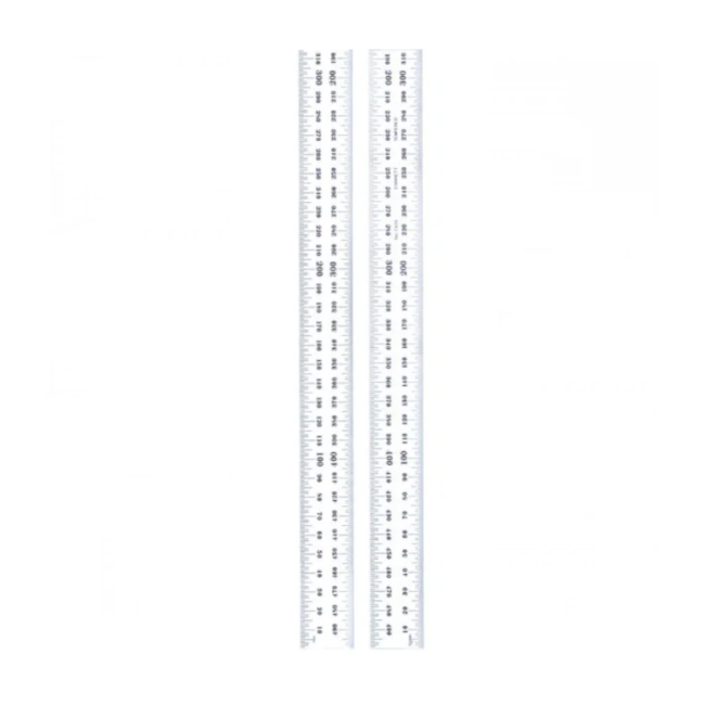 Escala de Aço com Graduação de 500mm e 0.5mm de um Lado e 1mm e 0.5mm no Lado Oposto C635-500 STARRETT-257945c4-a81e-4c98-bb39-ae4c73d5c04a