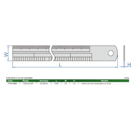 Escala de Aço Inox 1200mm 7110-1200 INSIZE-35f5c7b1-b68c-4d62-be0a-4cfc15e41139