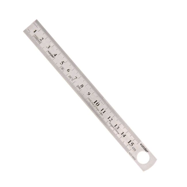 Escala de Aço Inox 150mm 3561208000 VONDER-25a0e116-8fe7-43b1-b77f-92a6f8702f82