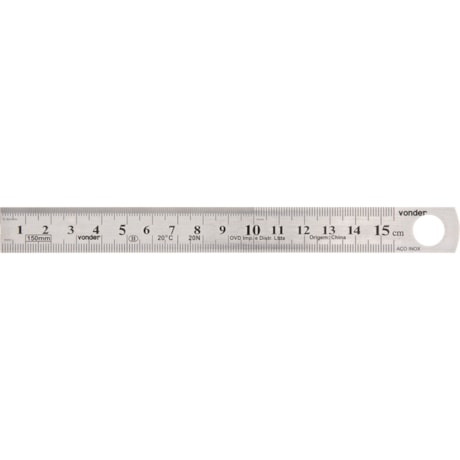 Escala de Aço Inox 150mm 3561208000 VONDER-cbc37844-facf-42b3-a2fe-fa7d5499757e