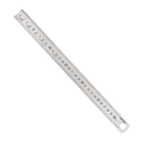 Escala de Aço Inox Rígida 300mm 3561209000 VONDER-be69eefc-6177-43b4-8481-21abecbf06b1