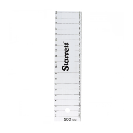 Escala de Alumínio 500mm AMSE-500 STARRETT-557ad038-ed4d-40d0-8626-4cf71d6b3a07