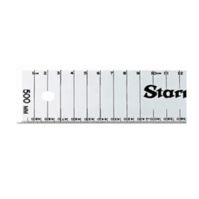 Escala Métrica em Alumínio 2000mm AMSE-2000 STARRETT