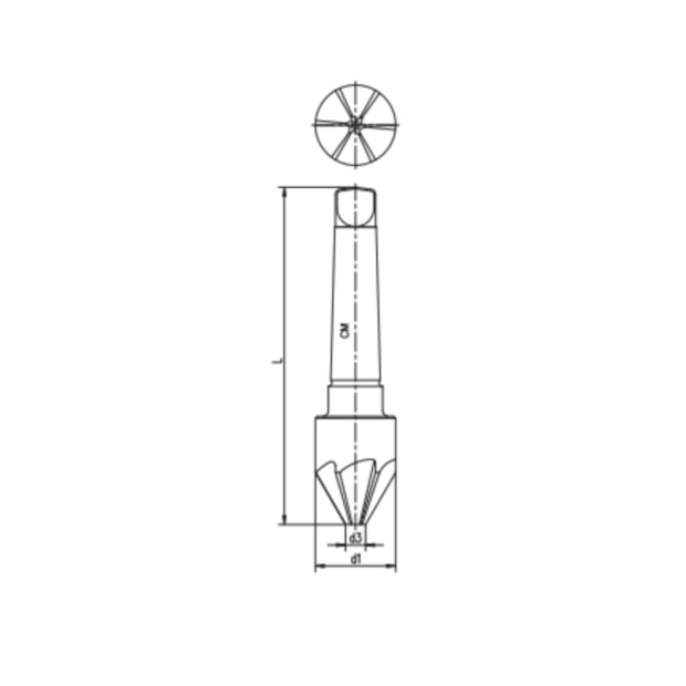 Escareador HSS 16,00mm à 50,00mm Haste Cônica 60º Din 334B 4202 INDAÇO-9b6f4ce5-45d7-45ce-997b-529b0a81a7cd