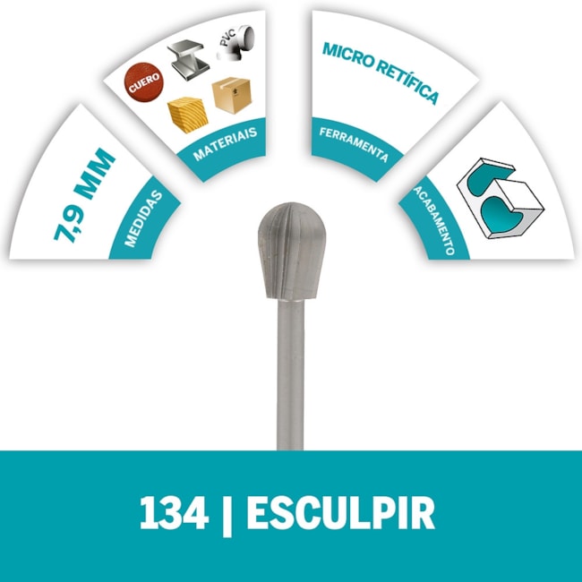 Escareador Redondo HSS 7.8mm para Micro Retifica 2615000134 DREMEL-ed99a9ae-e7c7-4f89-8ede-504a588e18e4