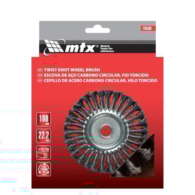 Escova Aço Circular 4