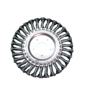 Escova Aço Circular Trançada 6