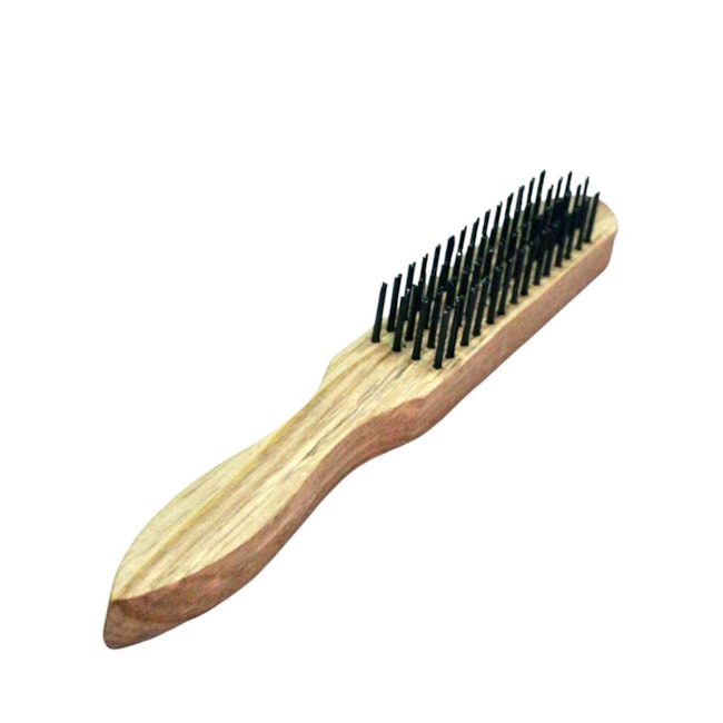 Escova Aço Manual 4 Fileiras 0.35mm AC Blister em Madeira 94550 INB-522282b3-9047-4144-bbfd-a01bd97fd555