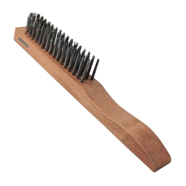 Escova de Aço Carbono Manual 3 Fileiras 06709 INEBRAS-86ac7793-5d54-4b1e-8ff0-a4a4df93ac3c