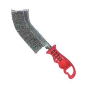 Escova de Aço Carbono Manual com Cabo Plástico 06734 INEBRAS