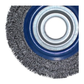 Escova de Aço Circular Ondulada 300x50x32mm 06664 INEBRAS