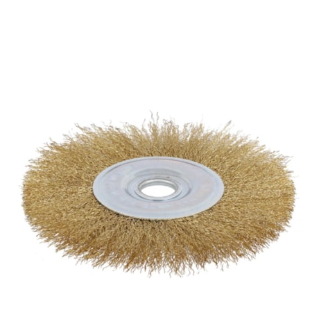 Escova de Aço Circular Ondulada 7