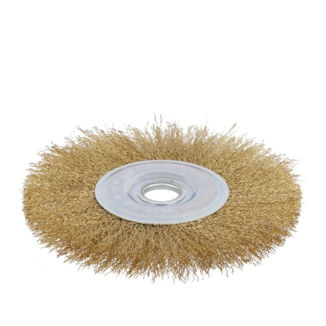 Escova de Aço Circular Ondulada 7