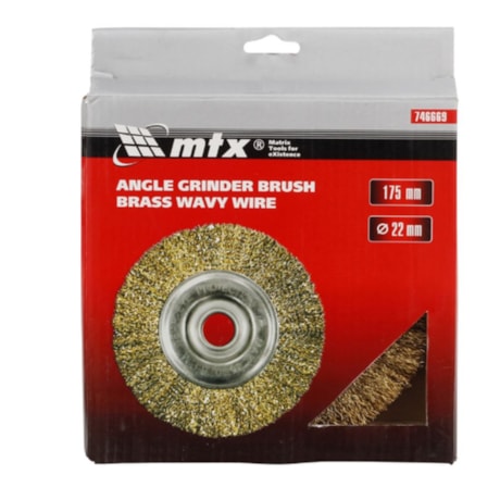 Escova de Aço Circular Ondulada 7