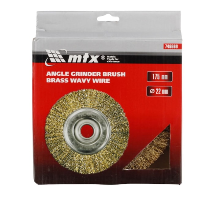 Escova de Aço Circular Ondulada 7