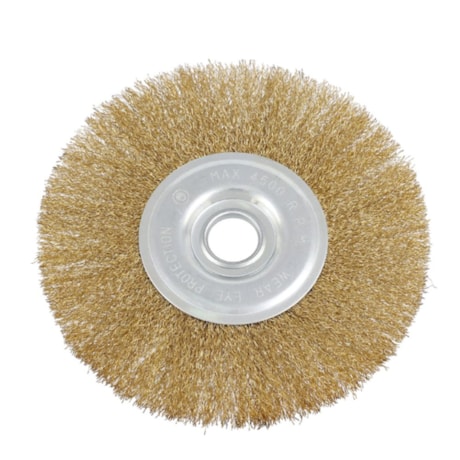 Escova de Aço Circular Ondulada 7