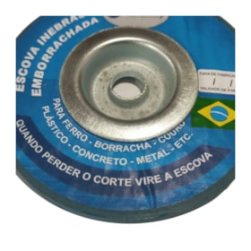 Escova de Aço Circular Recauchutagem 4