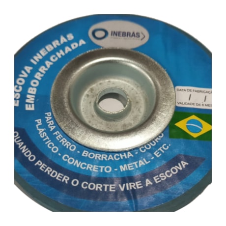 Escova de Aço Circular Recauchutagem 4