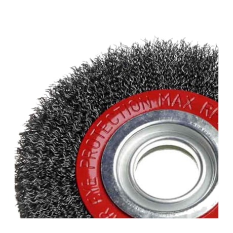 Escova de Aço Circular Rotativa Ondulada 12