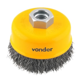 Escova de Aço Copo Ondulada 3