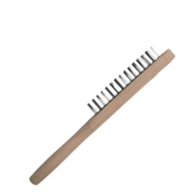 Escova de Aço Manual 3 Fileiras 0.35mm AC Blister 94536 INB