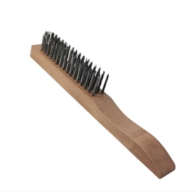 Escova de Aço Manual 3 Fileiras 0.35mm AC Blister 94536 INB