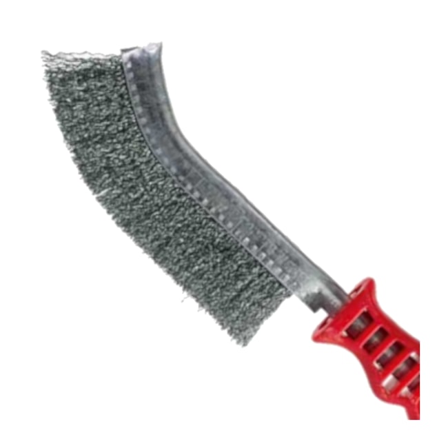 Escova de Aço Manual Universal Cabo Plástico Red 06735 INEBRAS-48047cb5-e49c-42d3-8983-e19290cb0fbd