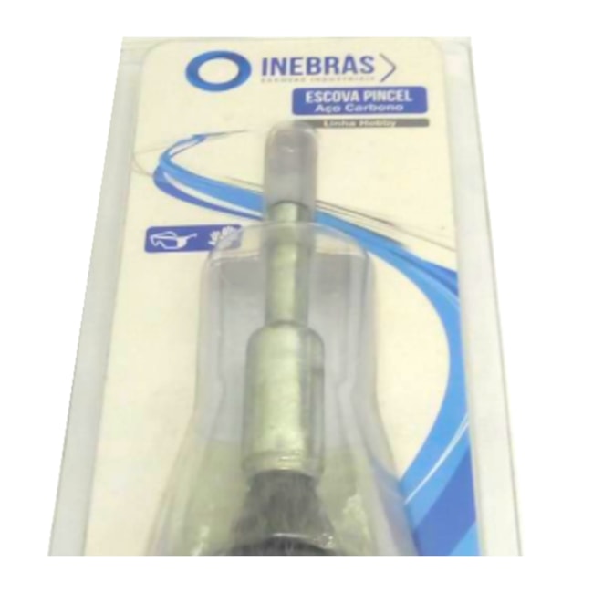 Escova de Aço Ondulado Tipo Pincel 10mm x 6.35mm 4.500RPM Haste 06720 INEBRAS-2a24cf40-e87f-45e0-82a4-f4666b8c20fe