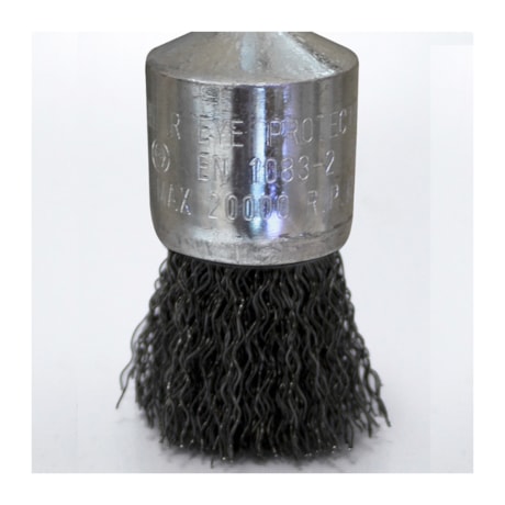 Escova de Aço Ondulado Tipo Pincel 20.000 RPM 25mm x H 6.35mm 06692 INEBRAS-0afc87c2-242f-448c-b276-f5278561ec93