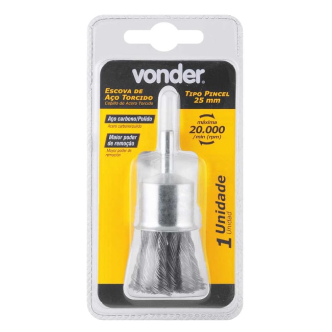 Escova de Aço Torcido 25mm x 6 mm Tipo Pincel 6325000025 VONDER-18564269-cba4-4490-9dea-11bd6788dc51