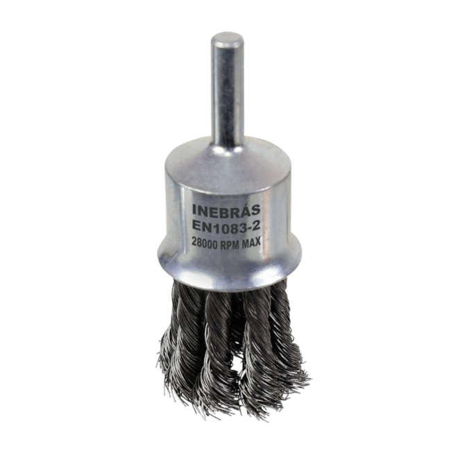 Escova de Aço Trançado Tipo Pincel 25mm x 6.35mm 28.000RPM Haste 06694 INEBRAS-b05727aa-1322-4dbe-8e23-5581b11958c3