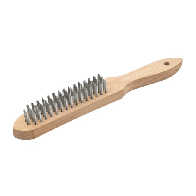 Escova Manual com Cerdas de Aço 4 fileiras com Cabo de Madeira 3599535600 VONDER-b28fc742-5e34-43d8-82a0-77b18f021e22