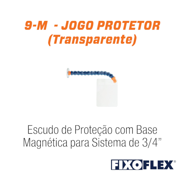 Escudo de Proteção com Base Magnética Sistema 3/4