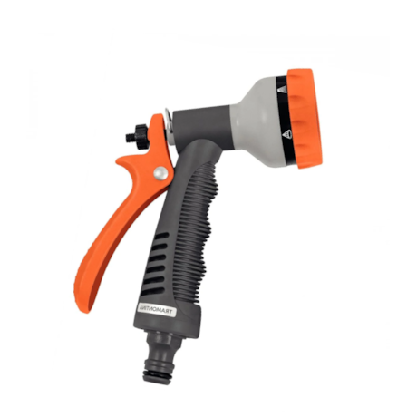 Esguicho Plástico Pistola com 6 Tipos de Jato para Engate Rápido Multifunção 78519500 TRAMONTINA-2936cdeb-9efa-466f-a79b-75736d89f5ce
