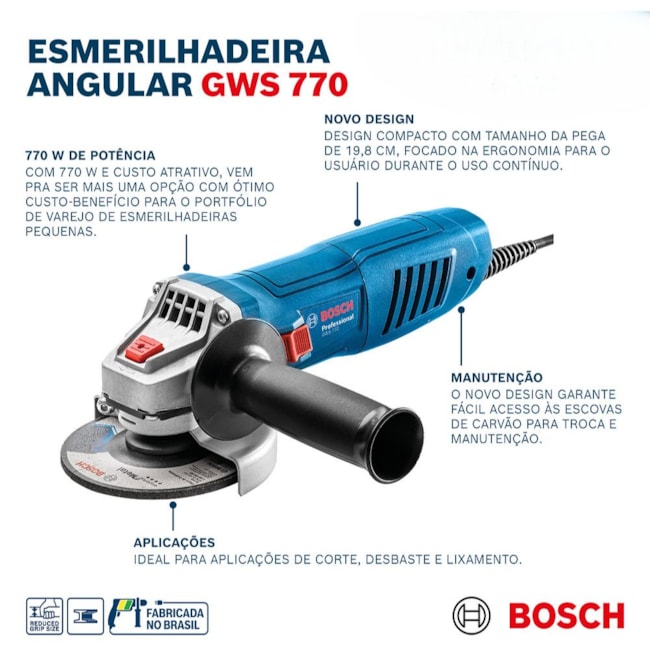 Esmerilhadeira Angular 4.1/2