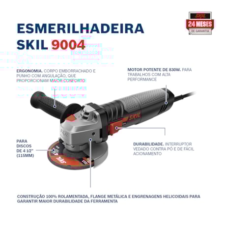 Esmerilhadeira Angular 4.1/2
