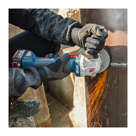 Esmerilhadeira Angular 5'' 18V com 2 Baterias 4.0Ah Carregador 220V e Maleta GWS 180-LI BOSCH-6a116536-32ba-475d-827a-17f2fcd2b11f