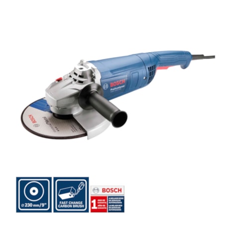 Esmerilhadeira Angular 9'' 2200W 220V GWS2200-230 BOSCH-1079810f-e38c-4287-8564-e0ff8721937d