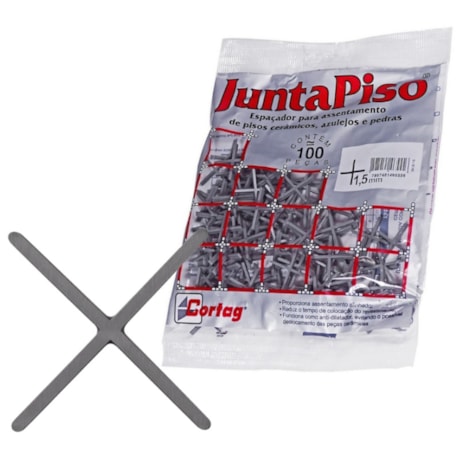 Espaçador Juntapiso 1,5mm 60555 CORTAG