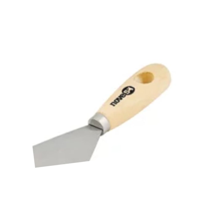 Espátula Aço Cabo Madeira 4