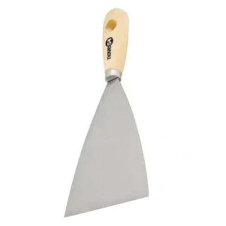 Espátula Aço Cabo Madeira 4