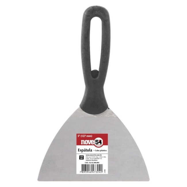 Espátula Aço Cabo Plástico 5