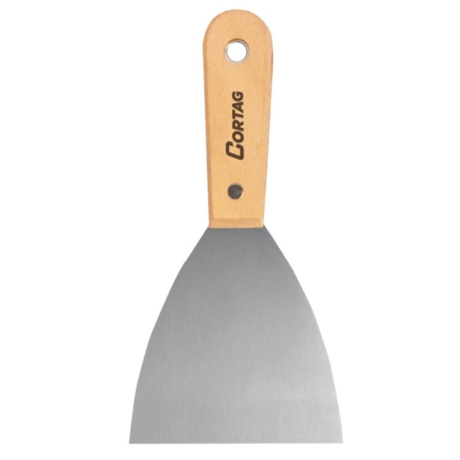 Espátula Aço Inox Cabo Madeira 12cm 60329 CORTAG-ab73d0c6-a885-4314-9e15-bf7405c9942c