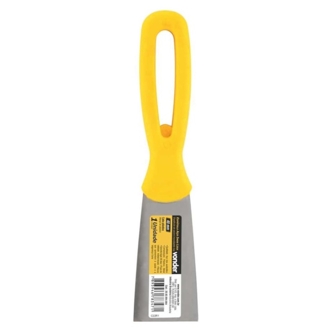 Espátula Aço Inox Lisa Cabo Plástico 40mm 3592004004 VONDER-a1bb506f-017e-4152-9bf7-6acfc249a2bd