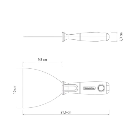 Espátula Aço Rígida 10cm Cabo Plástico 77395105 TRAMONTINA-1b036dd4-85a7-49cc-90fb-c75ab5c31dbd