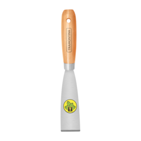 Espátula Aço Rígida 4cm com Cabo de Madeira 77394045 TRAMONTINA